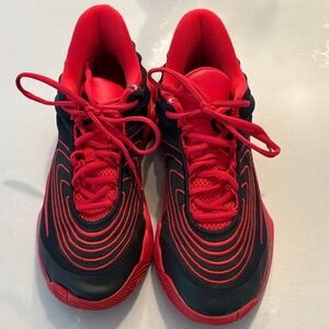 Nike Kids Red and Black Sneakers